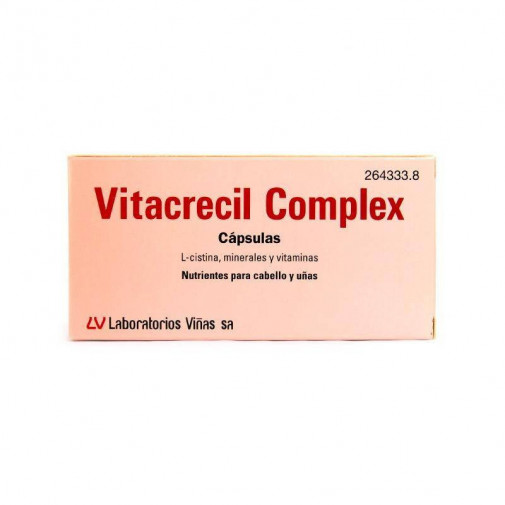 Vitacrecil Complex 60 Cápsulas Cabello Y Uñas