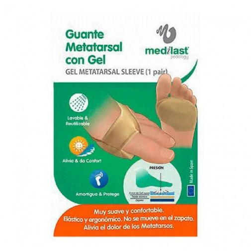 Guante Metatarsal Medilast Pequeño 2 Unidades