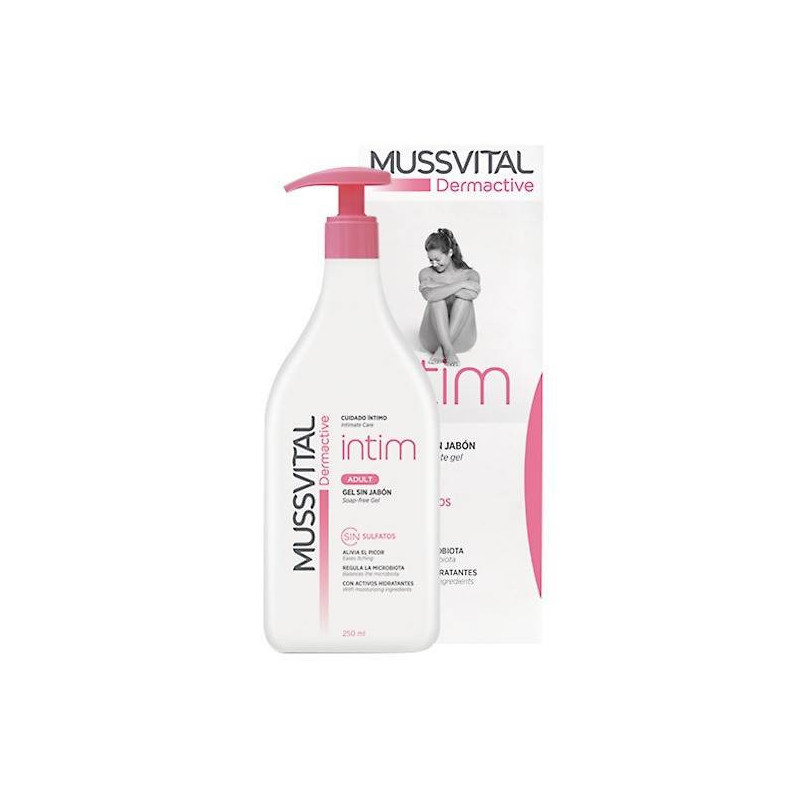 Mussvital Dermactive Gel Íntimo sin Jabón Ad250