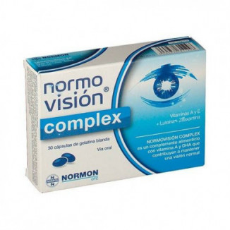 Normovision Complex 30 Cápsulas Normon