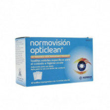 Normovision Opticlean 30 Toallitas Normon