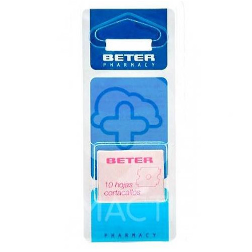 Hojas Cortacallos Beter 10 Uni R/24028