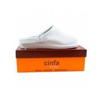 Zueco Hankshoes Relax Blanco Talla 41 Cinfa