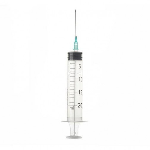 Jeringa Ico Esteril 20 Ml 40/8 Aguja