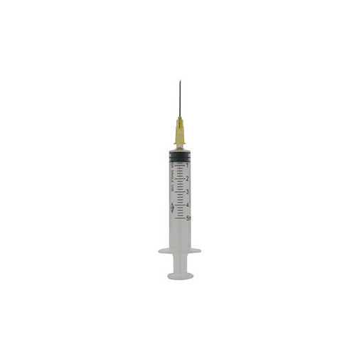 Jeringa Ico Plus C/aguj 0,9x25 5ml G20