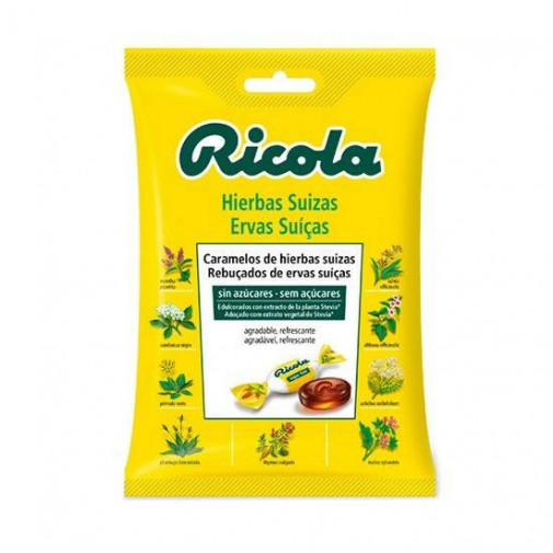 Ricola Hierbas Bolsa S/Az Con Stevia 70