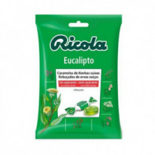 Ricola Eucalipto Sin Azúcares 70 gr Bolsa