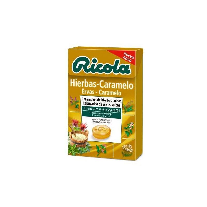 Ricola Hierbas- Caramelo Sin Azúcares 50 gr