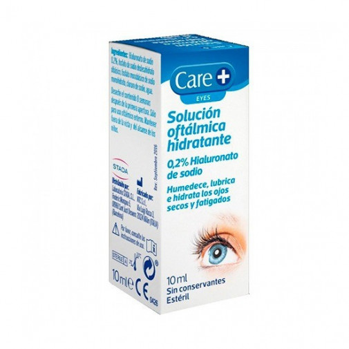 Care+ Solución Oftálmica Hidratante 0,2% 10 Ml