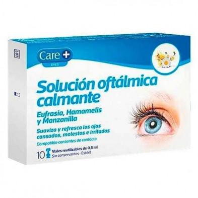 Care+ Solución Oftálmica Calmante 10 Viales