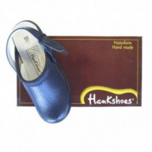 Zueco Hankshoes Relax Azul Talla 41 Cinfa