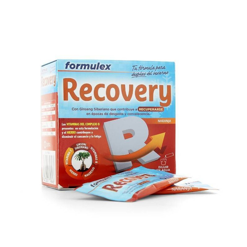 Formulex Recovery 14 Sobres Sabor Naranja