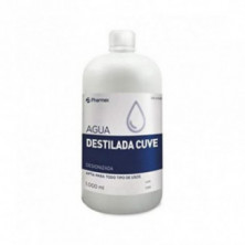 Agua Destilada 1000 ml Cuve