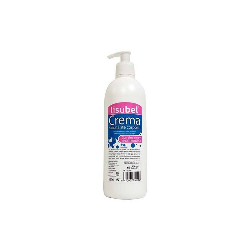 Lisubel Crema Hidratante Corporal 400 ml