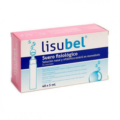 Lisubel Suero Fisiologico 40 Monodosis x 5 ml