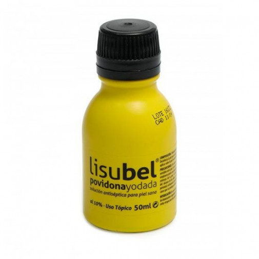 Povidona Yodada Lisubel 10% Bote 50 Ml