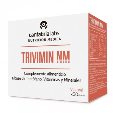 Trivimin Nm 60 Cápsulas Nutricion Medica