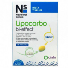 Lipocarbo Bi_effect 60 Comprimidos Ns Nutritional System