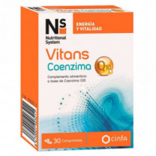 Coenzima Q10 30 Comprimidos Ns Nutritional System