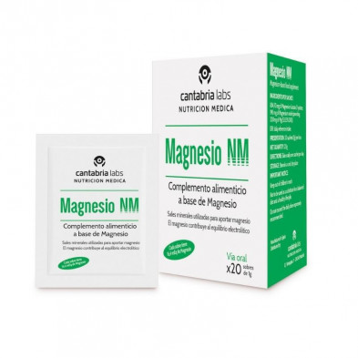 Magnesio Nm 1 G 20 Sobres Nutrición Medica