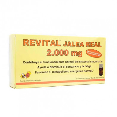 Revital Jalea Real 2000 mg 20 Viales