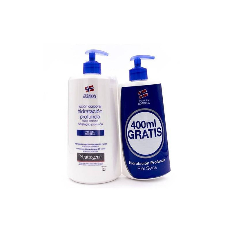 Neutrogena Loción Corporal Hidratante 750 ml + 400 ml