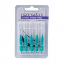 Normodent Cepillo Interdental Ultrafino 5 Unidades Normon