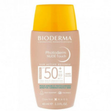 Bioderma Photoderm Nude Touch SPF50+ Tono Dorado 40 ml