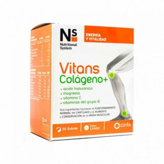 NS Vitans Colágeno Sabor Limón 30 Sobres Cinfa