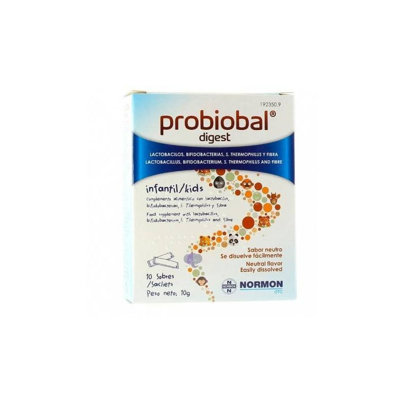 Probiobal Digest Infantil 10 Sobres Normon