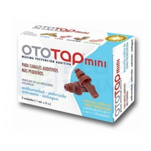 Tapones Oido Ototap Goma Premod Mini 2u