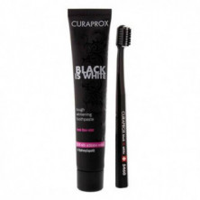 Curaprox Black Is White 90 ml + Cepillo