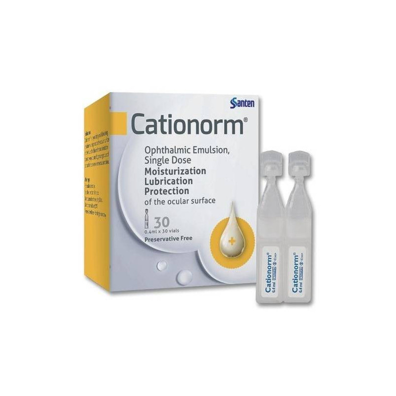 Cationorm Lagrima Artificial 30 Monodosis