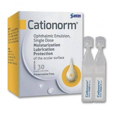 Cationorm Lagrima Artificial 30 Monodosis