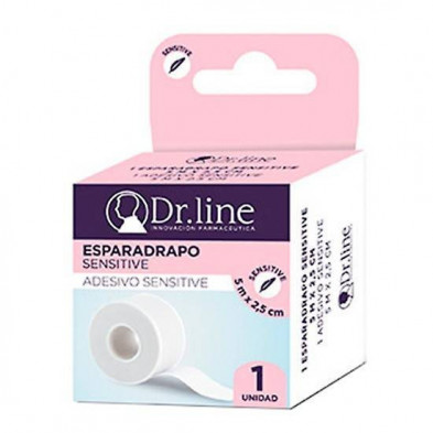 Dr Line Esparadrapo Sensitive 5 M X 2,5 Cm