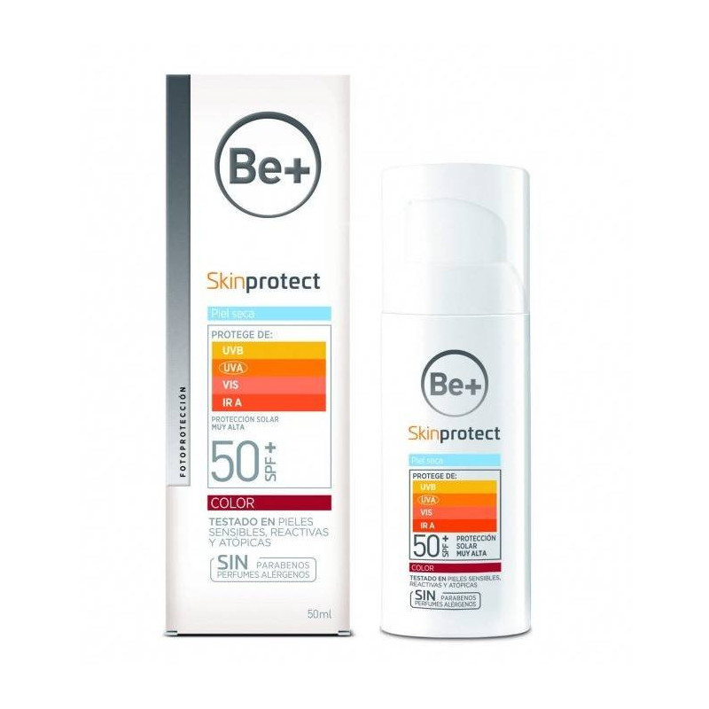 Protector de Piel Color para Pieles Secas  Spf50+ 50 ml Be+