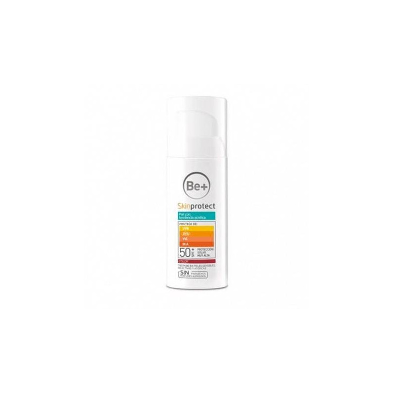 Protector de Piel Color Para Acneica Spf50+ 50 ml Be+