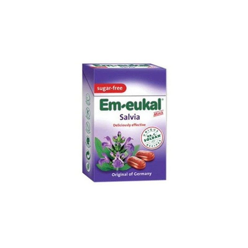 Caramelos Em-eukal Salvia Caja 40 gr