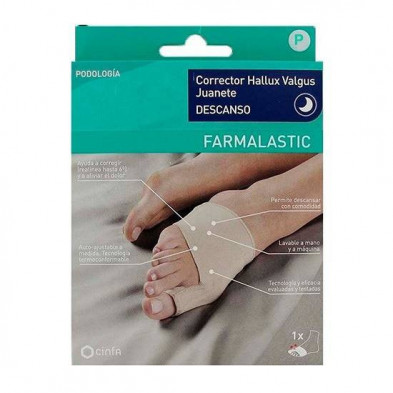 Corrector de Juanetes para Descanso Talla S Farmalastic