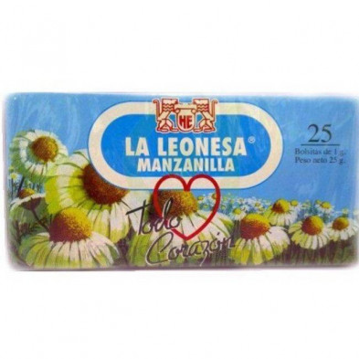 Manzanilla 25 Bolsas La Leonesa