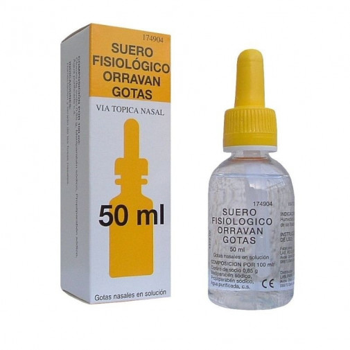 Suero Fisiologico Orravan Gotas 50 C.C.