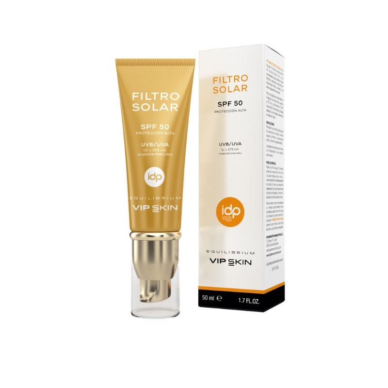 Vip Skin Filtro solar SPF 50+ 50 ml IDP Dermocosmetica