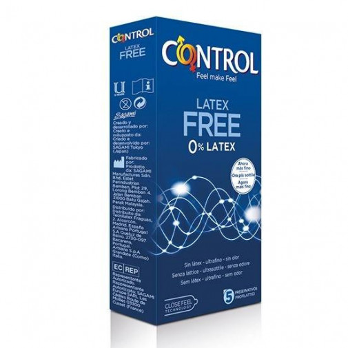 Preservativo Control Free Sin Latex 5 U