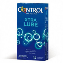 Preservativo Control Extra Lubricado 12 Unidades