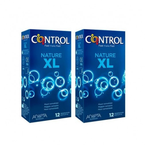 Preservativo Control Nature Xl 12+12