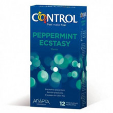 Preservativo Control  Peppermint Ectasy de Menta 12 Unidades