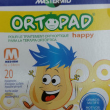 Parche Ocular Ortopad Happy Medium 20 Unidades