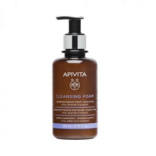 Apivita Crema Espuma Limpiadora 200Ml
