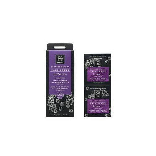 Apivita Exfoliante Luminosidad Arándanos 2X8Ml