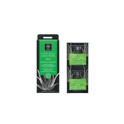 Apivita Express Beauty Mascarilla Aloe Hidratante 2X8Ml